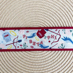 [Saturday Silks] Pi Beta Phi Skinny Scarf - The Pink Pineapple 850
