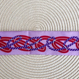 [Saturday Silks] Sigma Kappa Skinny Scarf - The Pink Pineapple 850