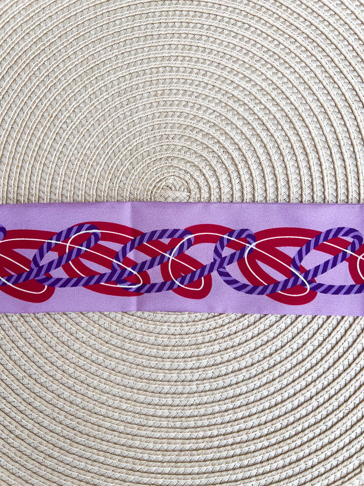 [Saturday Silks] Sigma Kappa Skinny Scarf - The Pink Pineapple 850