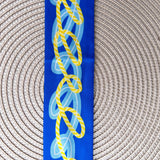 [Saturday Silks] Tri Delta Skinny Scarf - The Pink Pineapple 850