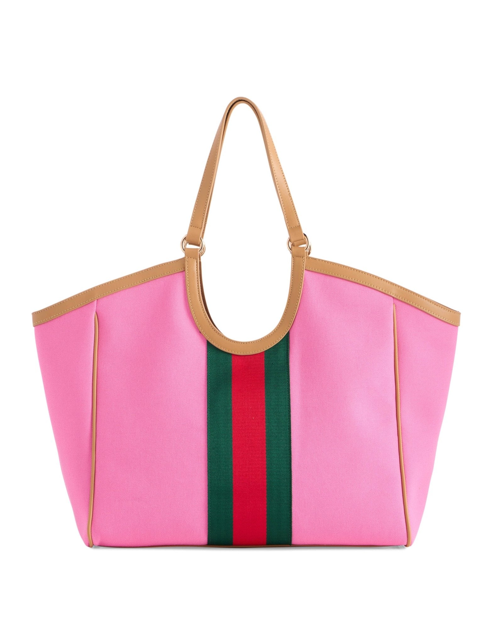 Scala Racer Stripe Tote – Pink - The Pink Pineapple 850
