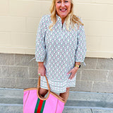 Scala Racer Stripe Tote – Pink - The Pink Pineapple 850