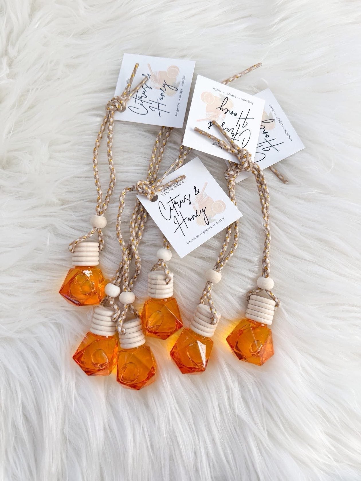 [Scented by Elle] Citrus & Honey Diffuser - The Pink Pineapple 850