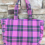 Scottie Ruffle Tote in Pink - The Pink Pineapple 850