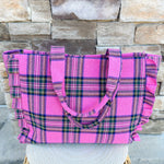 Scottie Ruffle Tote in Pink - The Pink Pineapple 850