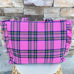 Scottie Ruffle Tote in Pink - The Pink Pineapple 850