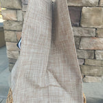 [Scout] Extended Stay Tote in Sand Woven - The Pink Pineapple 850