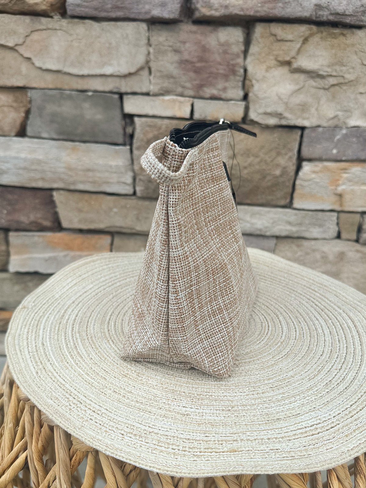[Scout] Go Getter Pouch in Sand Woven - The Pink Pineapple 850