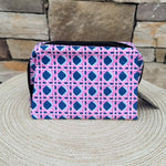[Scout] Little Mouth Makeup Bag in Wisteria Cane - The Pink Pineapple 850