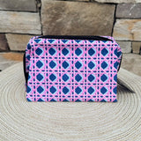 [Scout] Little Mouth Makeup Bag in Wisteria Cane - The Pink Pineapple 850