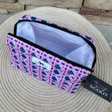 [Scout] Little Mouth Makeup Bag in Wisteria Cane - The Pink Pineapple 850