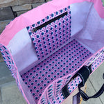 [Scout] Original Deano Large Tote in Wisteria Cane - The Pink Pineapple 850