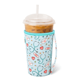 Scrub Life Iced Cup Coolie 22oz - The Pink Pineapple 850