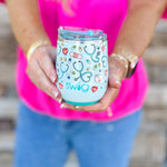 Scrub Life Stemless Wine Cup 12oz - The Pink Pineapple 850