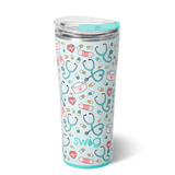 Scrub Life Tumbler 22oz - The Pink Pineapple 850