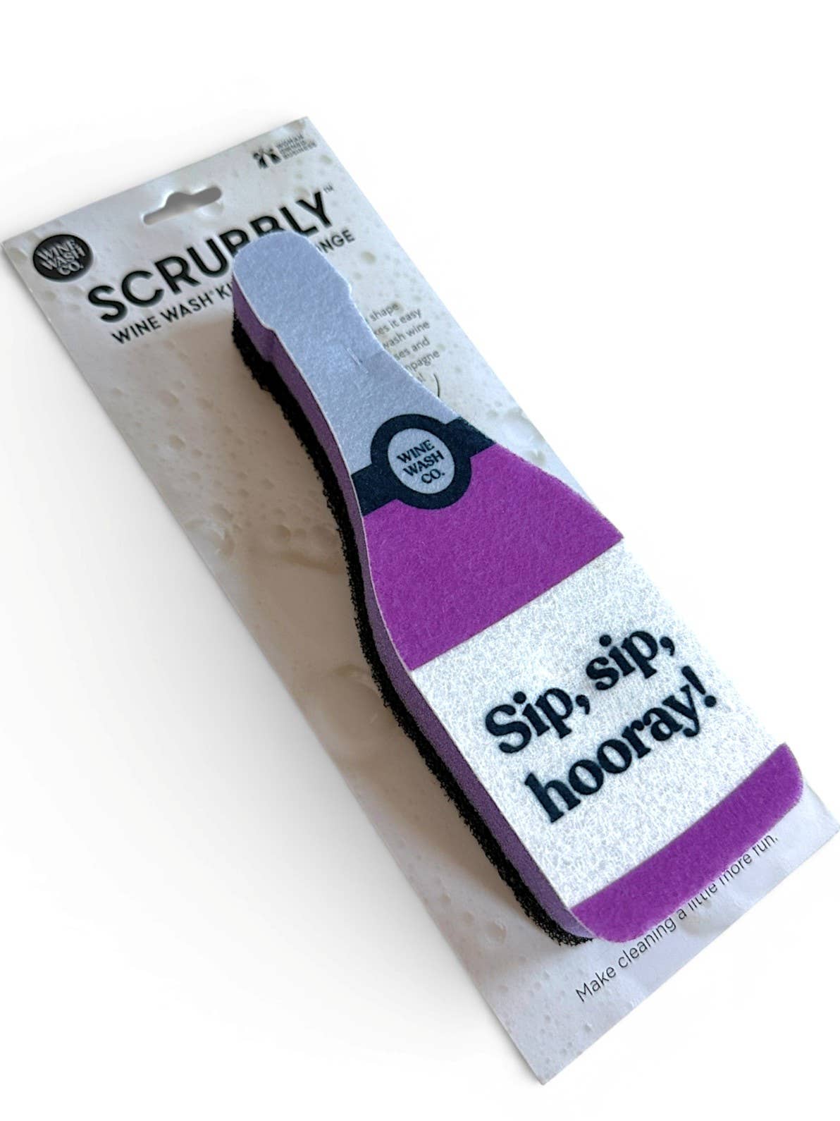 Scrubbly™ Kitchen Sponge: Sip Hooray - The Pink Pineapple 850