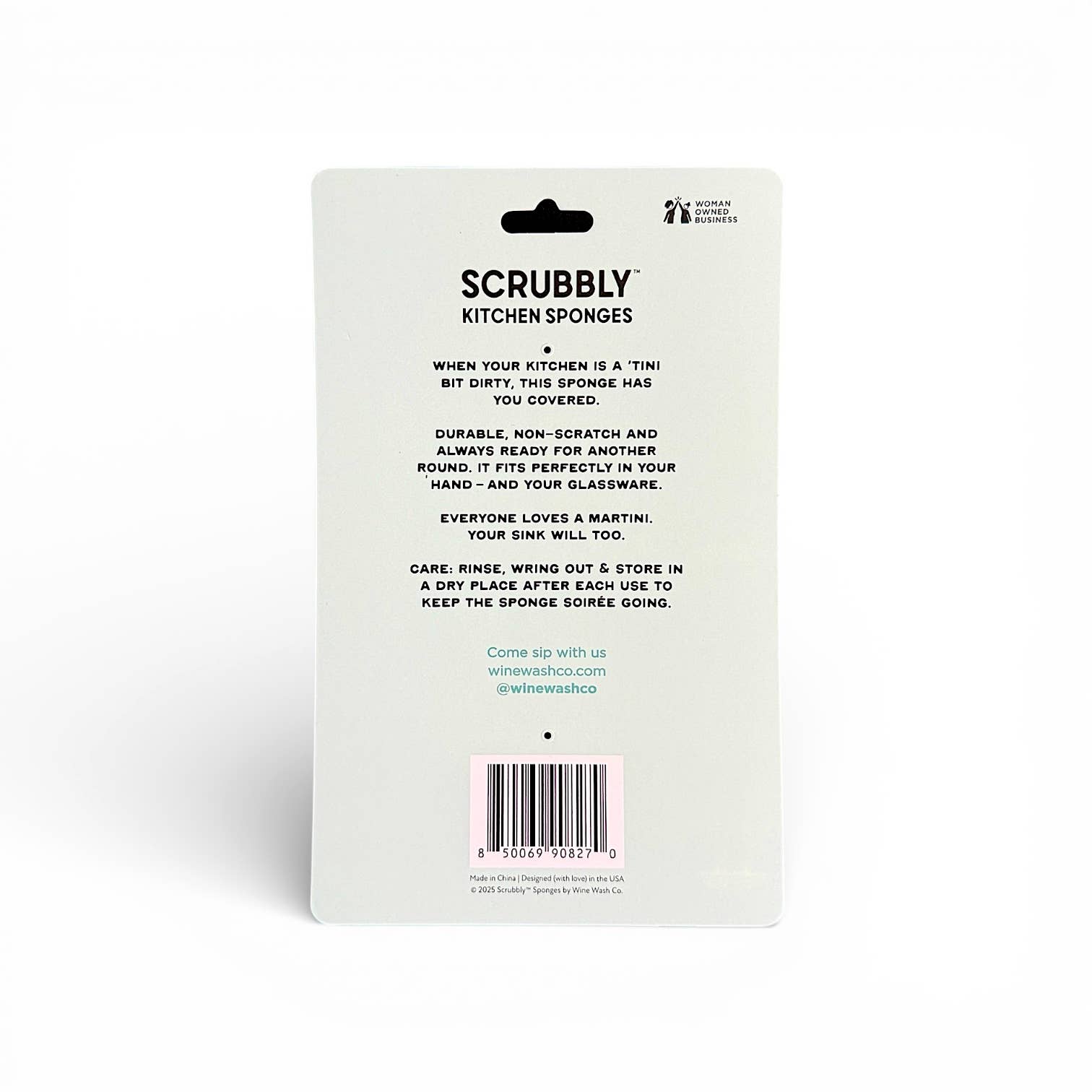 Scrubbly™ Martini Sponge - Tini Bit - The Pink Pineapple 850