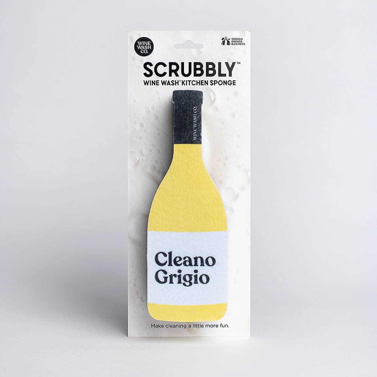 Scrubbly™ Wine Bottle Kitchen Sponge - The Pink Pineapple 850