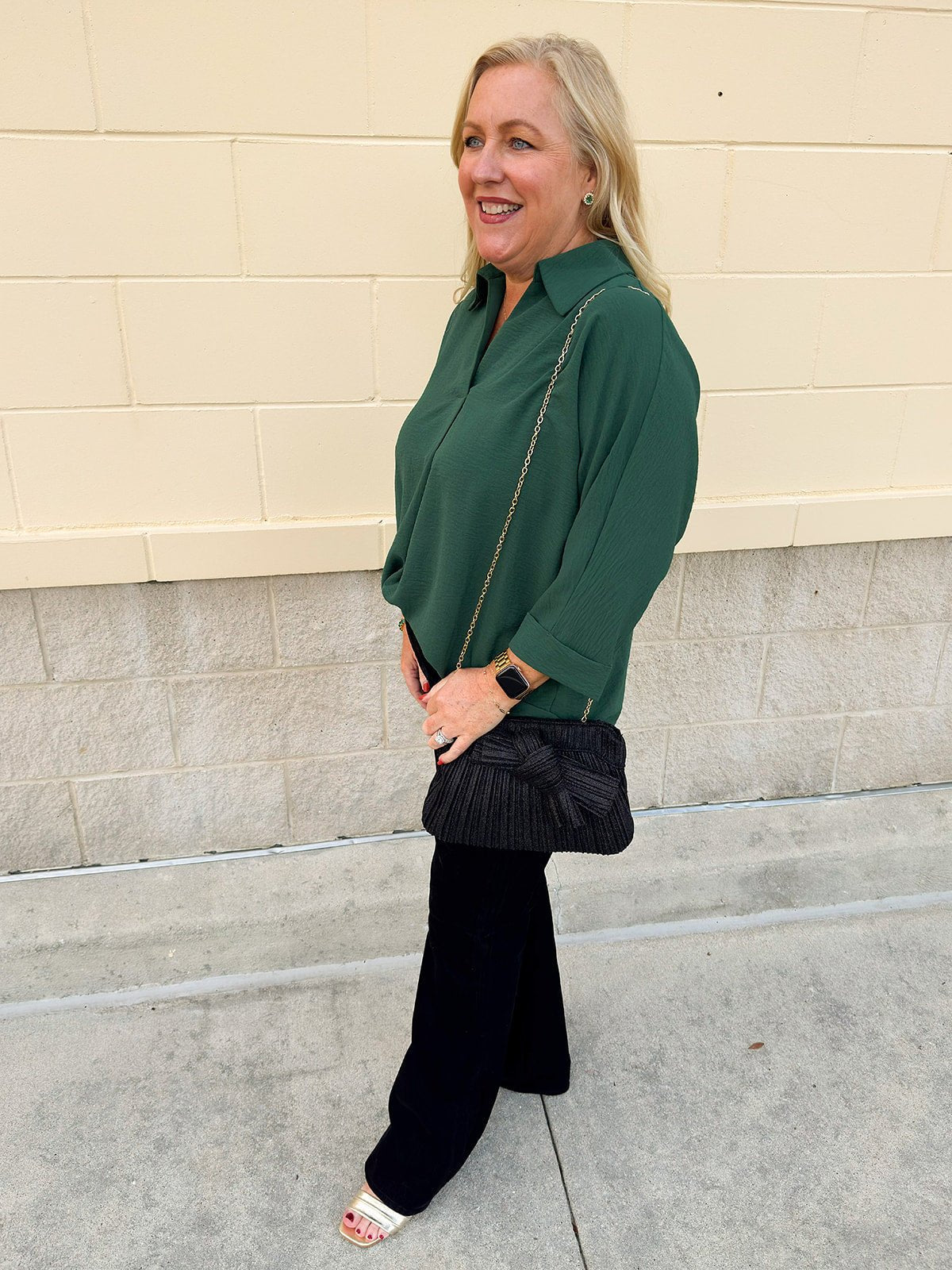 Sea Glass Everyday Blouse - The Pink Pineapple 850