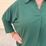 Sea Glass Everyday Blouse - The Pink Pineapple 850