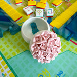 Sea Glass Mahjong Dice - The Pink Pineapple 850