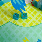 Sea Glass Mahjong Dice - The Pink Pineapple 850