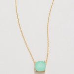 Sea La Vie Necklace – Happy Sea Green Sea Glass - The Pink Pineapple 850