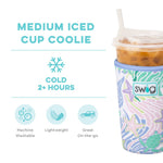 Sea Swirl Iced Cup Coolie (Medium) - The Pink Pineapple 850