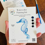 Seahorse Watercolor Kit - The Pink Pineapple 850