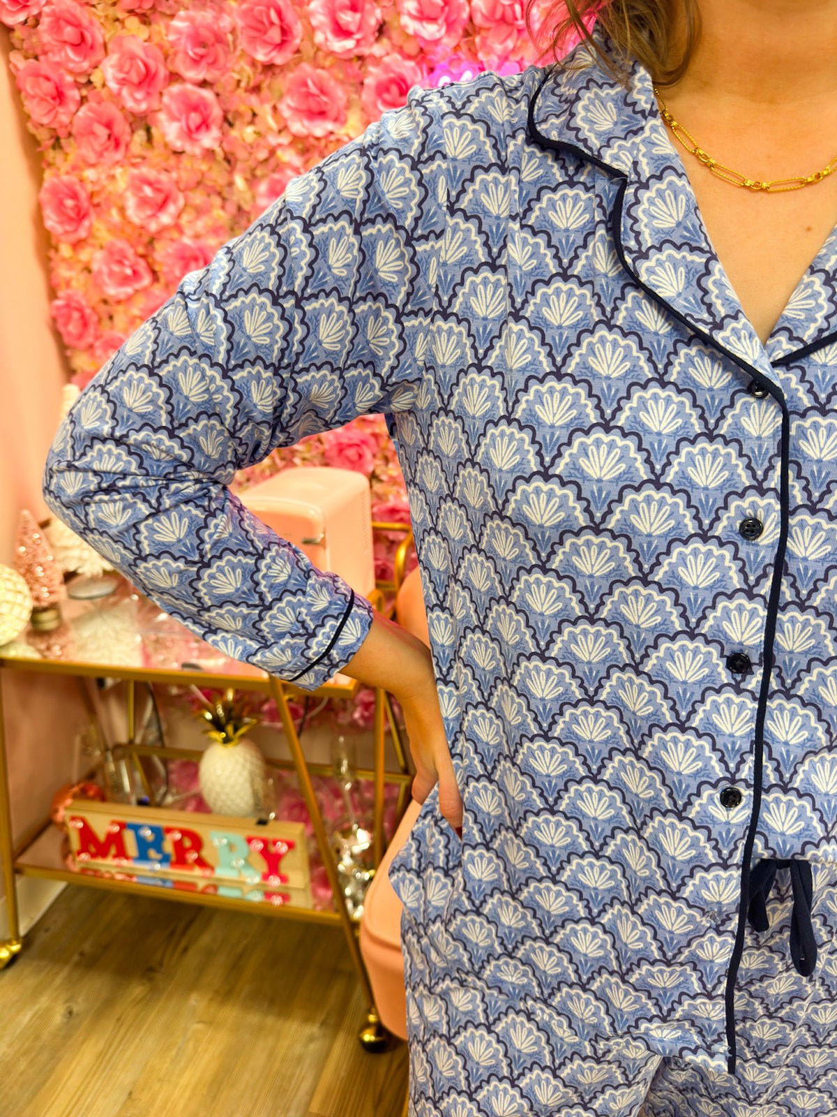 Seaside Bloom Lounge Set - The Pink Pineapple 850