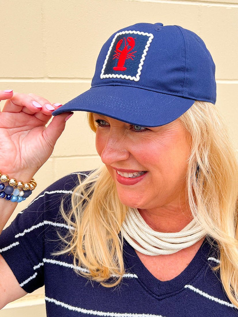 Seaside Catch Lobster Cap - The Pink Pineapple 850