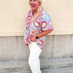 Seaside Storybook Blouse - The Pink Pineapple 850