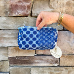 Seaside Stroll Quilted Cosmetic Bag – Small - The Pink Pineapple 850