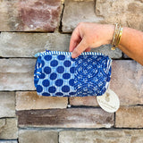 Seaside Stroll Quilted Cosmetic Bag – Small - The Pink Pineapple 850