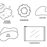 Self - Care Set in Silver - The Pink Pineapple 850