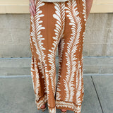 Serene Moments Wide Leg Pants in Clay - The Pink Pineapple 850