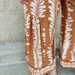 Serene Moments Wide Leg Pants in Clay - The Pink Pineapple 850