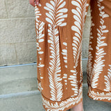 Serene Moments Wide Leg Pants in Clay - The Pink Pineapple 850