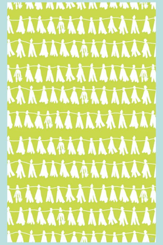 Shaken, Not Stirred Reversible Tea Towel - The Pink Pineapple 850