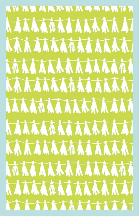 Shaken, Not Stirred Reversible Tea Towel - The Pink Pineapple 850