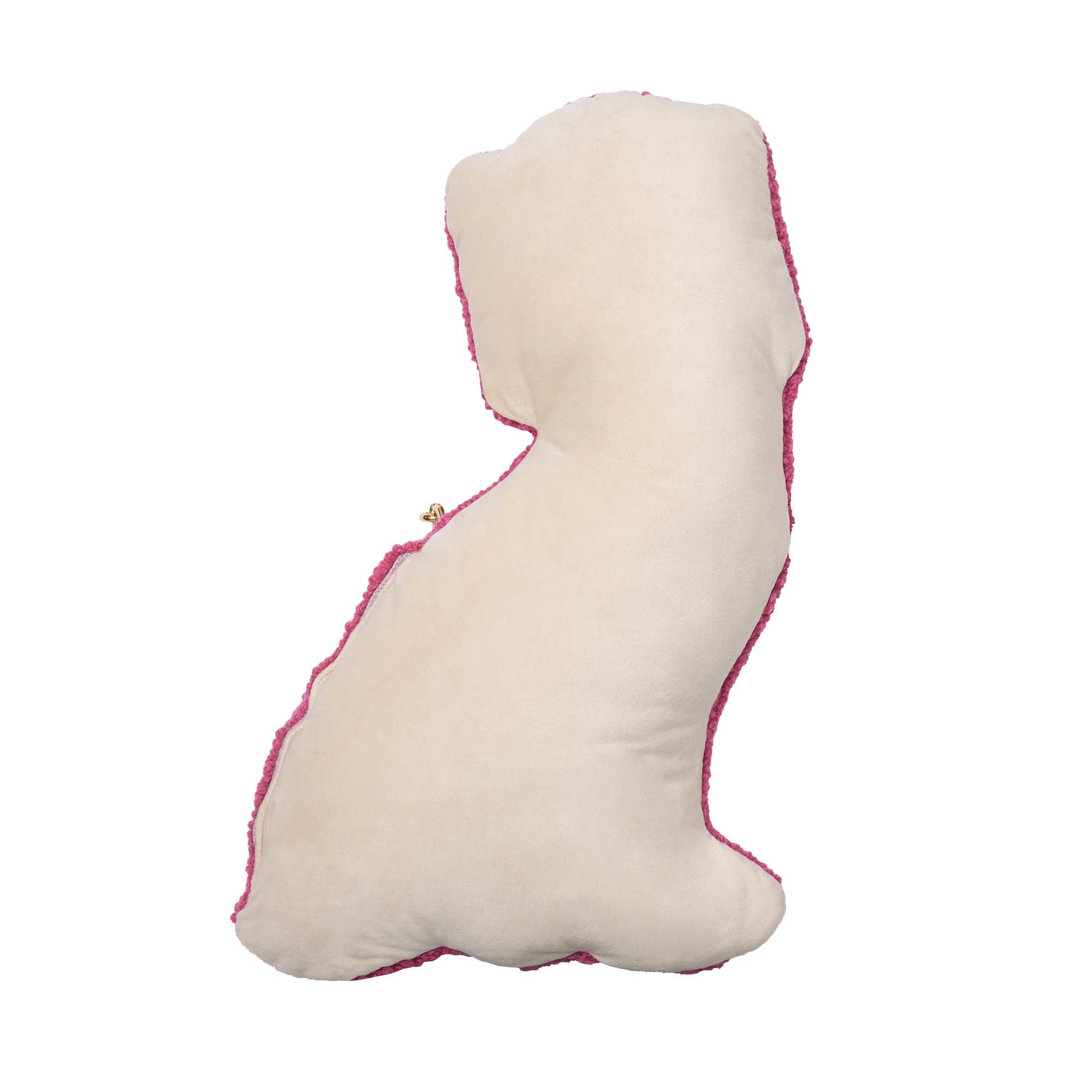 Shaped Chinoiserie Dog Hook Pillow - The Pink Pineapple 850