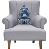 Shaped Pagoda Hook Pillow - The Pink Pineapple 850