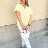 Shell Haven Wooden Handle Tote - The Pink Pineapple 850