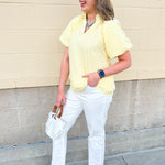 Shell Haven Wooden Handle Tote - The Pink Pineapple 850