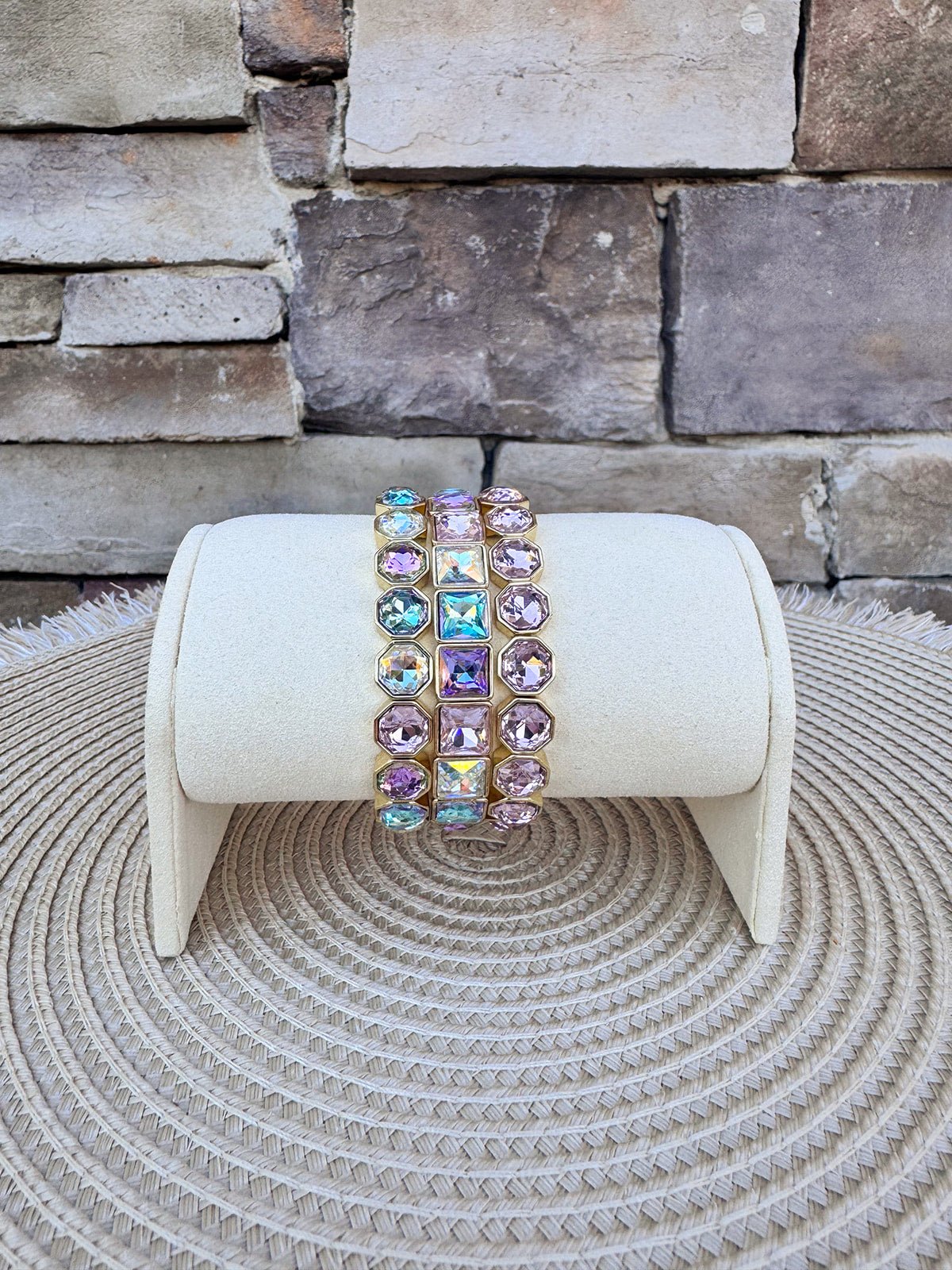 Shine Bright Gold Bracelet Stack - The Pink Pineapple 850
