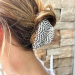 Shiny Oval Hair Claw Clips - The Pink Pineapple 850