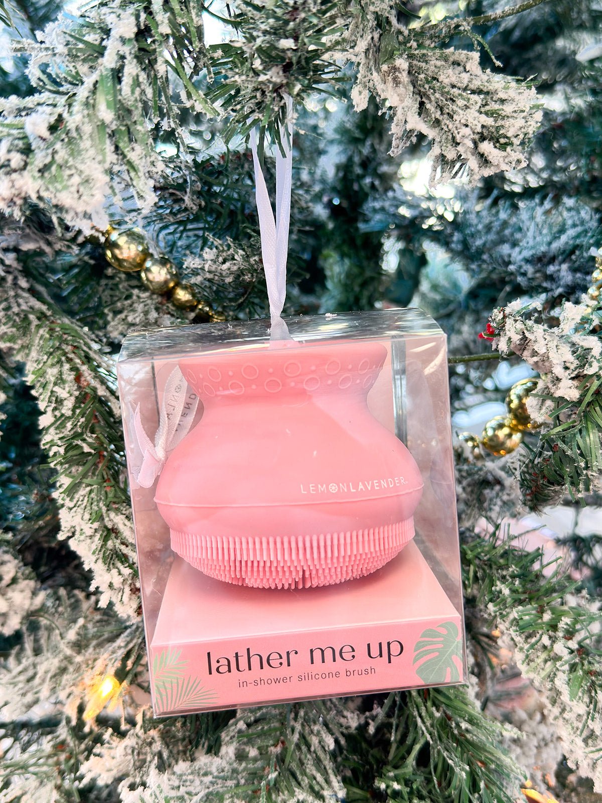 Shower Silicone Body Scrubber - The Pink Pineapple 850