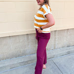 Sideline Social Sweater Top in Mustard - The Pink Pineapple 850