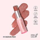 Signature Lipstick (013, Dazzling Peach) - The Pink Pineapple 850