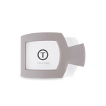 Silver Flames Medium Flat Square Hair Clip - The Pink Pineapple 850